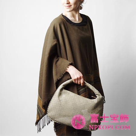 ボッテガヴェネタ/BOTTEGA VENETA/ レザーハンドバッグ /ベージュ115653 vt880 8400